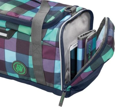 Coocazoo Sporttasche SporterPorter Green Purple District 2 Coocazoo Sporttasche SporterPorter Green Purple District – Bild 2