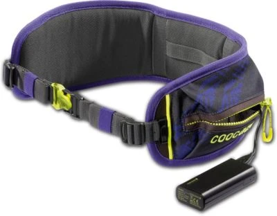 Coocazoo Hüftgurt TecCheck Mit Integriertem Power-Pack, Violet 1 Coocazoo Hüftgurt TecCheck Mit Integriertem Power-Pack, Violet