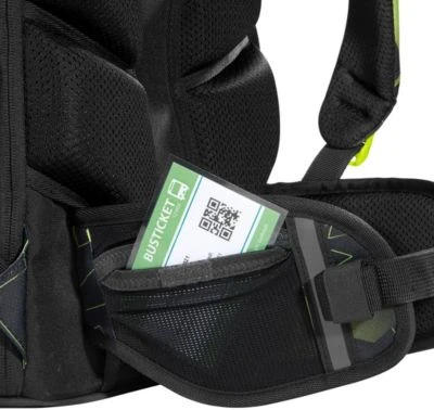 Coocazoo Schulrucksack PORTER Lime Flash (2023) 4 Coocazoo Schulrucksack PORTER Lime Flash (2023) – Bild 4