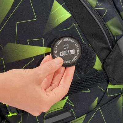 Coocazoo Schulrucksack PORTER Lime Flash (2023) 5 Coocazoo Schulrucksack PORTER Lime Flash (2023) – Bild 5