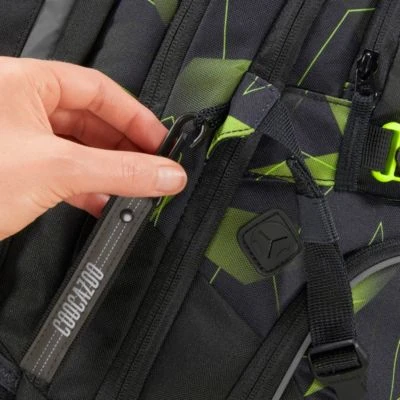 Coocazoo Schulrucksack PORTER Lime Flash (2023) 6 Coocazoo Schulrucksack PORTER Lime Flash (2023) – Bild 6