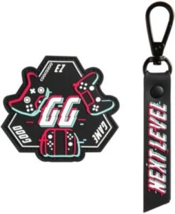 Coocazoo Rucksackhänger COLOUR-UP Gaming, 2-tlg.