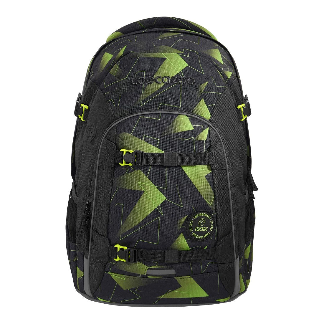 Schulrucksack Coocazoo JOKER, Lime Flash, AGR-Zertifikat 1 Schulrucksack Coocazoo JOKER, Lime Flash, AGR-Zertifikat