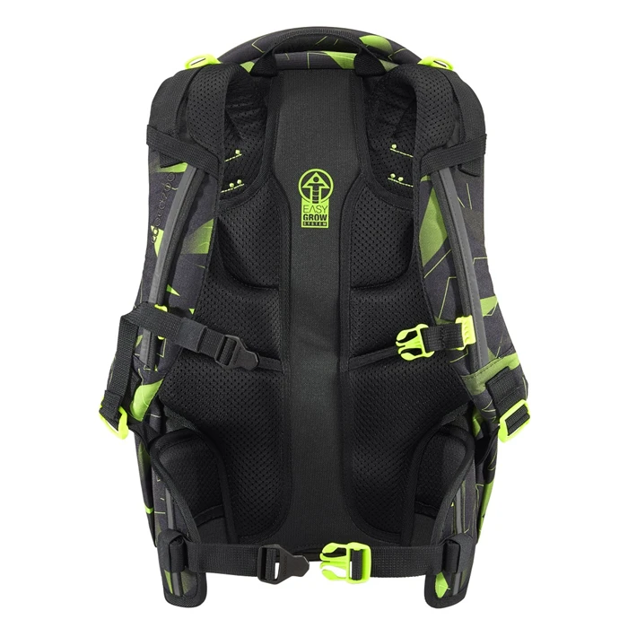 Schulrucksack Coocazoo JOKER, Lime Flash, AGR-Zertifikat 2 Schulrucksack Coocazoo JOKER, Lime Flash, AGR-Zertifikat – Bild 2