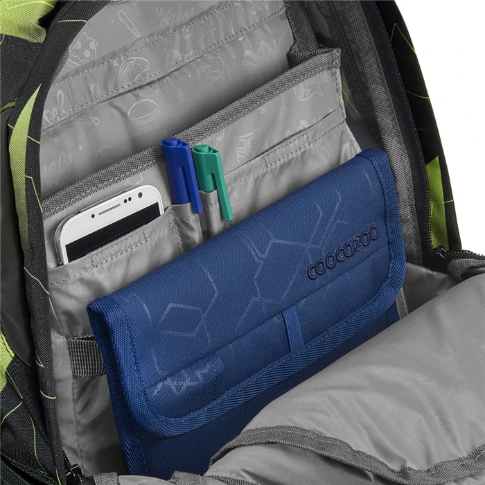 Schulrucksack Coocazoo JOKER, Lime Flash, AGR-Zertifikat 4 Schulrucksack Coocazoo JOKER, Lime Flash, AGR-Zertifikat – Bild 4