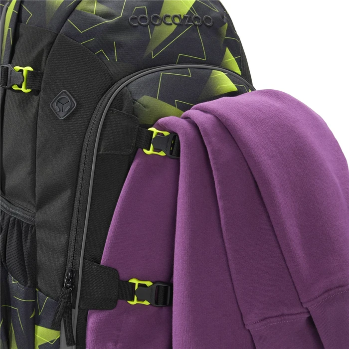 Schulrucksack Coocazoo JOKER, Lime Flash, AGR-Zertifikat 8 Schulrucksack Coocazoo JOKER, Lime Flash, AGR-Zertifikat – Bild 8