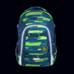 Schulrucksack Coocazoo JOKER, Lime Stripe, AGR-Zertifikat -Coocazoo 77072