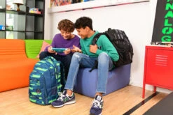 Schulrucksack Coocazoo JOKER, Lime Stripe, AGR-Zertifikat -Coocazoo 77073