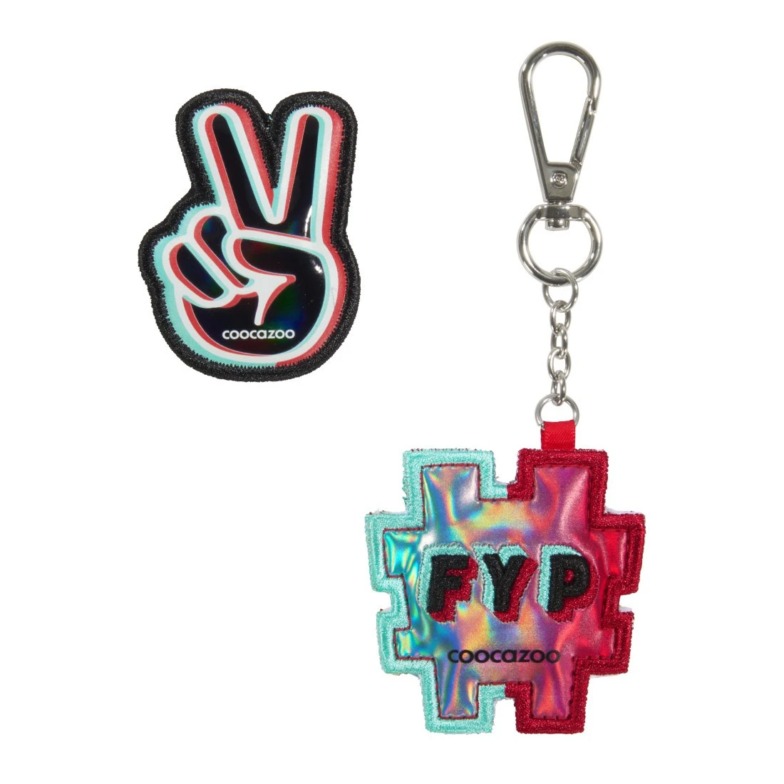 COLOUR UP-Set Coocazoo Social Life: Anhänger & Patch 1 COLOUR UP-Set Coocazoo Social Life: Anhänger & Patch