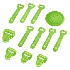 Coocazoo 139175 MatchPatch Special, Translucent Green