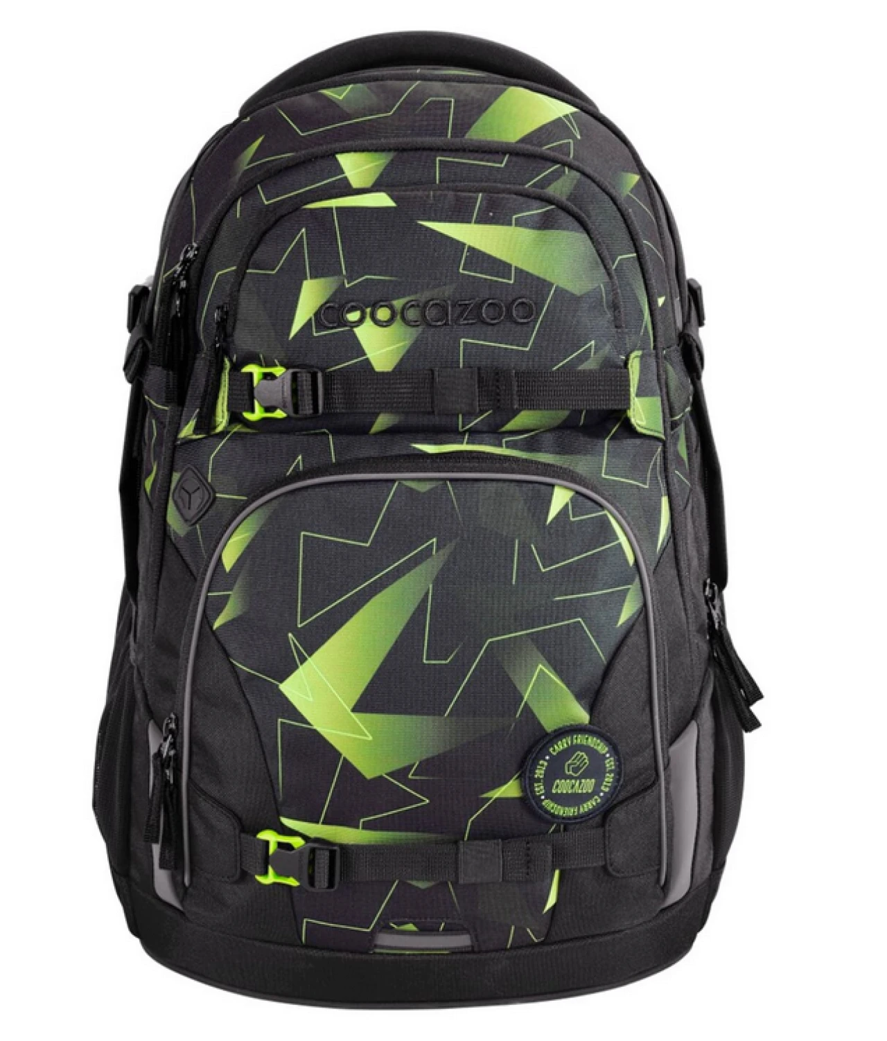 Coocazoo 211335 Rucksack PORTER, Lime Flash 1 Coocazoo 211335 Rucksack PORTER, Lime Flash